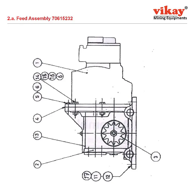 Feed Assembly Ingersoll Rand LM 100 Parts - Master