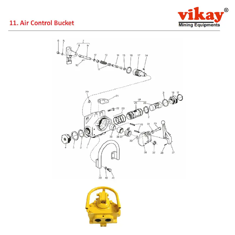Air Control Bucket 5032015586 Replacement - Master
