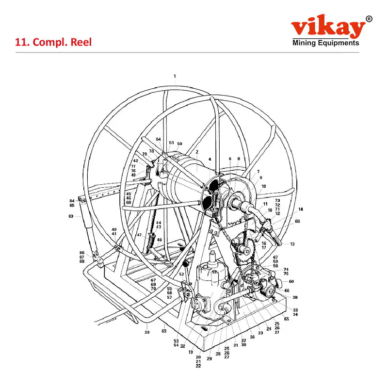 Compl. Reel 0176099000 Replacement Parts - Master