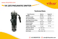 BBC 120FZ Pneumatic Drifter | VK 12FZ Pneumatic Drifter - Master