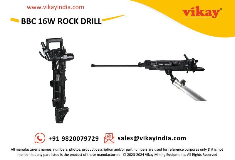 BBC 16W Atlas Copco Rock Drill - Master