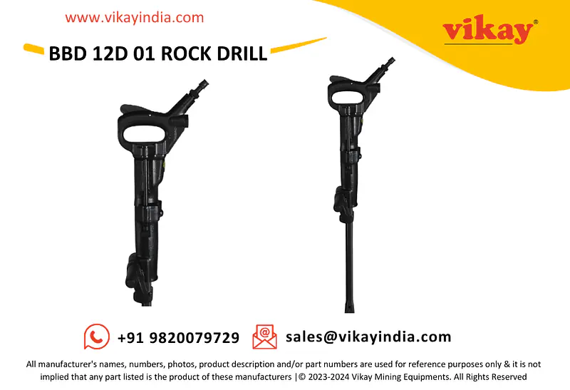 BBD 12D 01 Atlas Copco Rock Drill - Master
