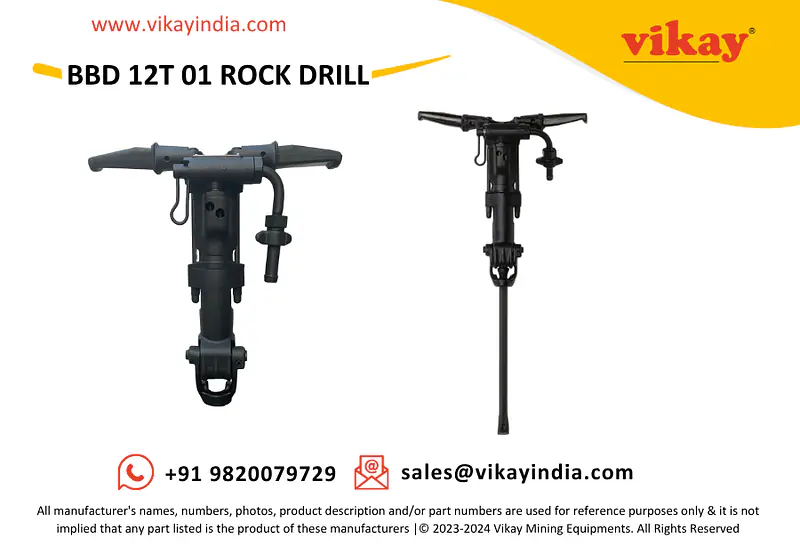 BBD 12T 01 Atlas Copco Rock Drill - Master