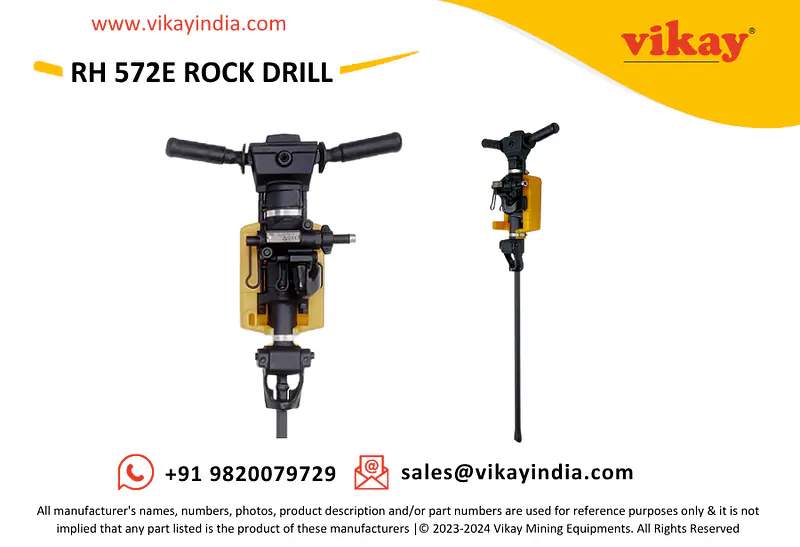 RH 572E Atlas Copco Rock Drill - Master