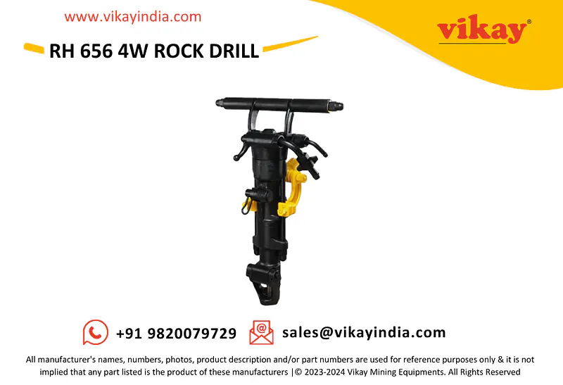RH 656 4W Atlas Copco Rock Drill - Master
