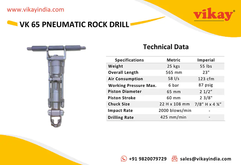 VK65 - Vikay Rock Drill - Master