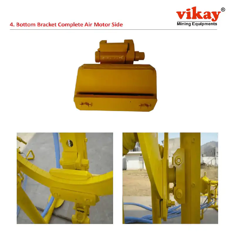 Bottom Bracket Compl. Air Motor Side Simba Junior Parts - Master