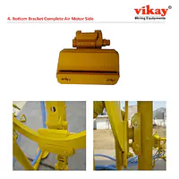 Bottom Bracket Compl. Air Motor Side Simba Junior Parts - Master