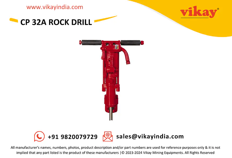 Cp 0032 Chicago Pneumatic Rock Drill - Master
