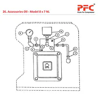 Accessories Oil IR 8 x 7 ESV NL Air Compressor Parts - Master