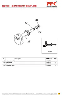 Crankshaft Compl. 30211601 Replacement - Master
