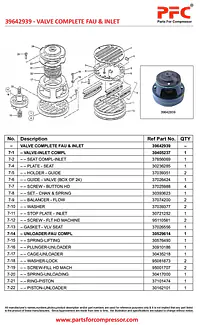 Valve Complete Fau & Inlet 39642939 Replacement - Master