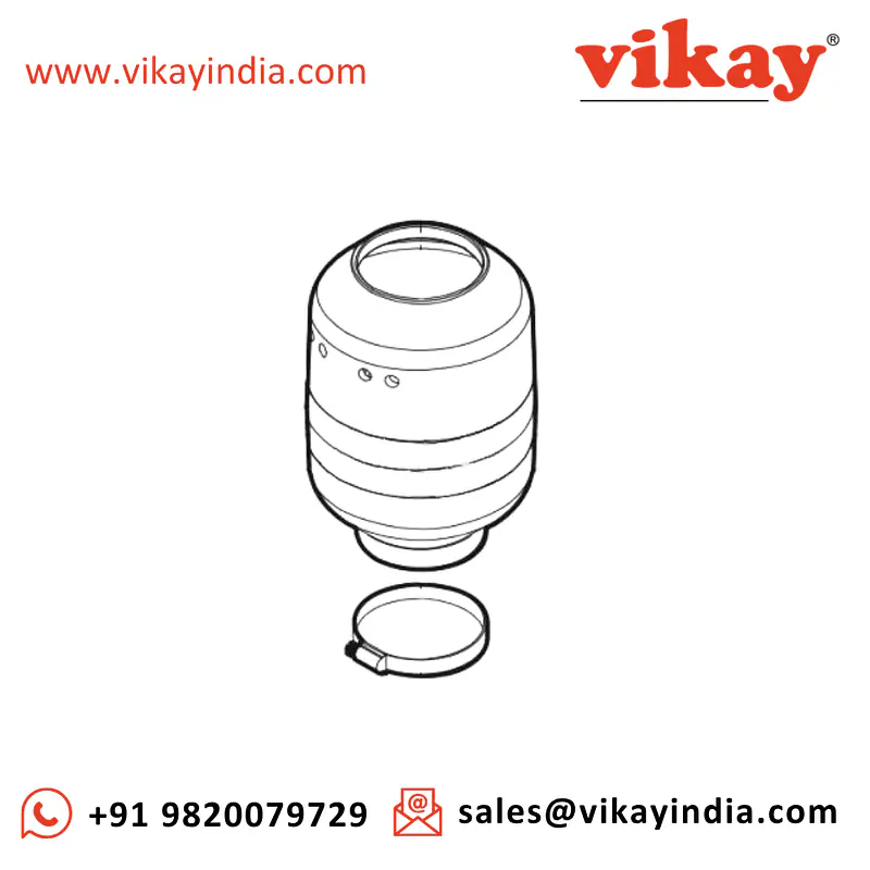 Silencer complete 3310128480 - TES 12 PS Spare Parts - Master