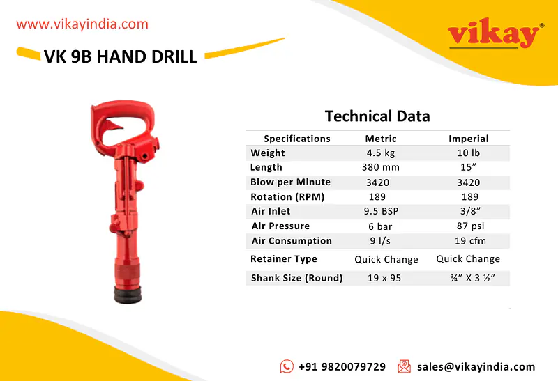 VK 9B Rotary Drill - Master