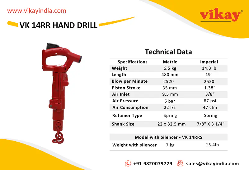 VK 14RR Rotary Drill - Master