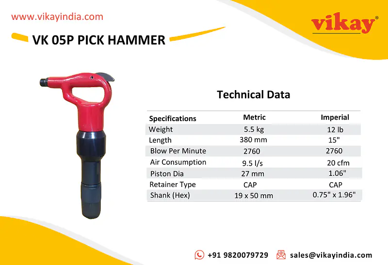 VK 05P Pick Hammer - Master