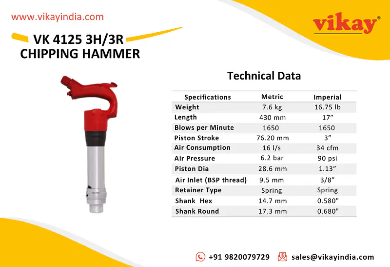 VK 4125 Chipping Hammer - Master