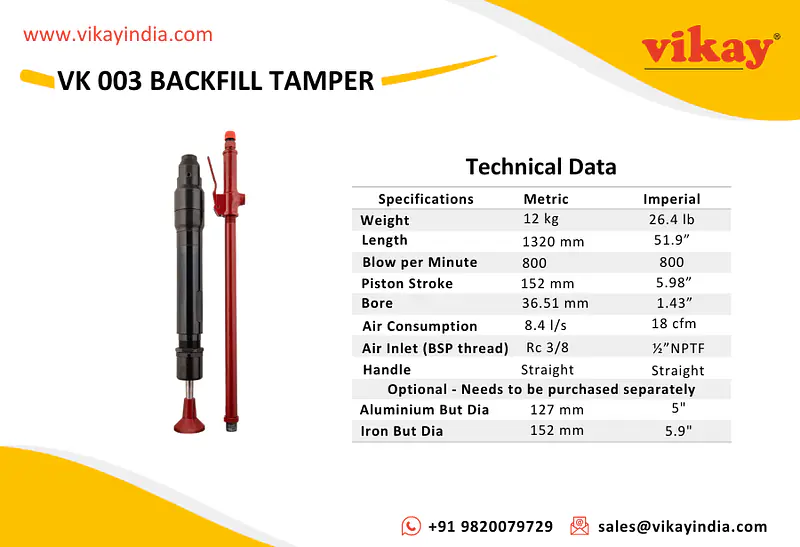 VK 003 Backfill Tamper - Master