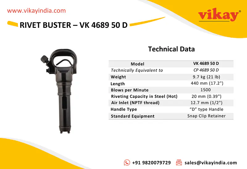 VK 4689D Riveting Hammer - Master