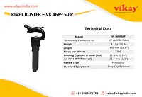 VK 4689P Riveting Hammer - Master