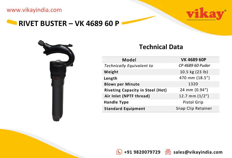 VK 4689P Riveting Hammer - Master