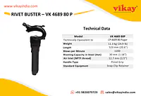 VK 4689P Riveting Hammer - Master