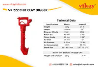 VK 222 CHIT Clay Digger-24lb - Master