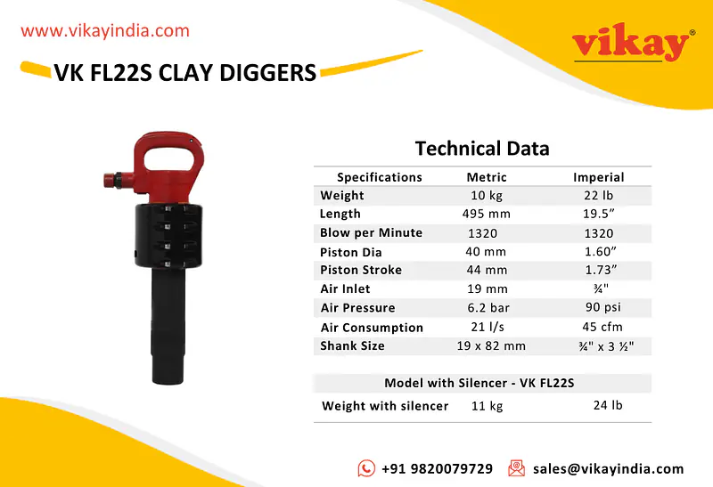 VK FL 22S Clay Digger-24lb - Master