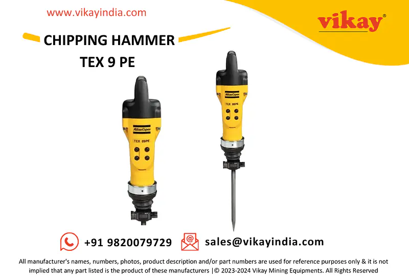 TEX 09 PE Atlas Copco Pneumatic Pick Hammer - Master