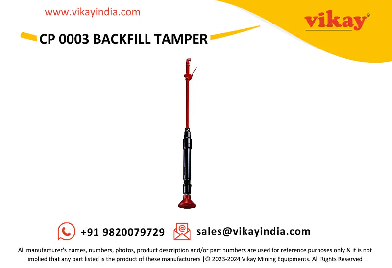 CP 0003 Chicago Pneumatic Backfill Tamper - Master
