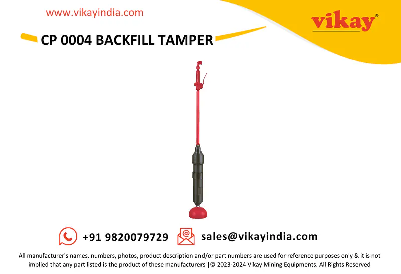 CP 0004 Chicago Pneumatic Backfill Tamper - Master