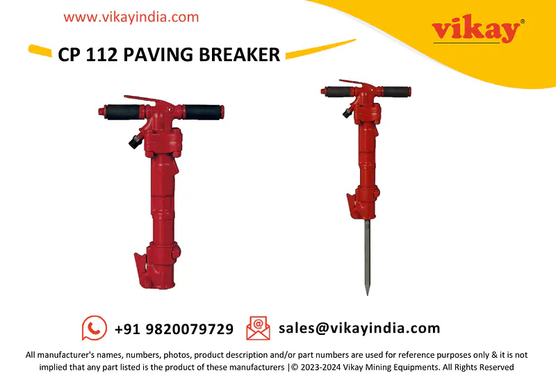 CP 112 Chicago Pneumatic Paving Breaker - Master