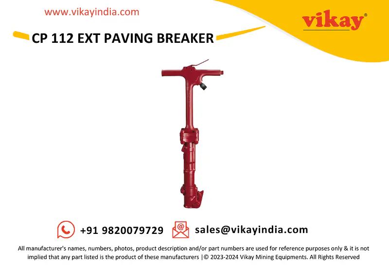 CP 112EX Chicago Pneumatic Paving Breaker - Master