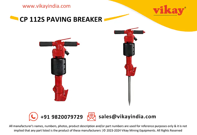 CP 112S Chicago Pneumatic Paving Breaker - Master