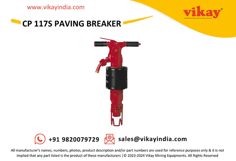 CP 117S Chicago Pneumatic Paving Breaker - Master
