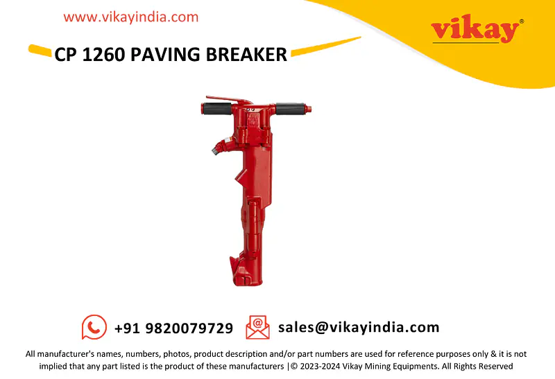 CP 1260 Chicago Pneumatic Paving Breaker - Master