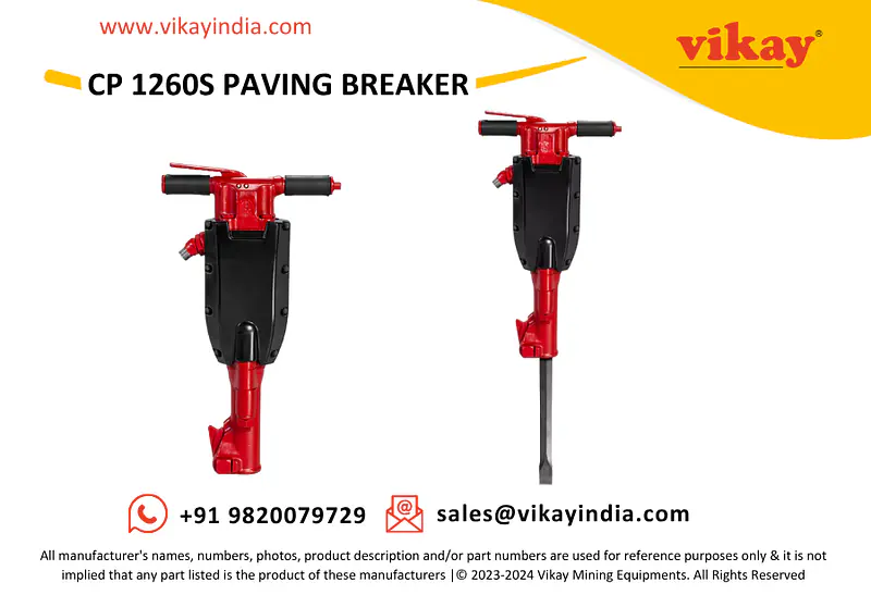 CP 1260S Chicago Pneumatic Paving Breaker - Master