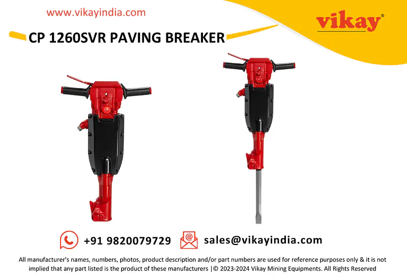 CP 1260SVR Chicago Pneumatic Paving Breaker - Master