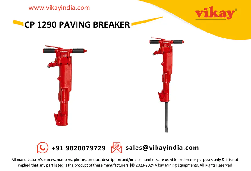 CP 1290 Chicago Pneumatic Paving Breaker - Master