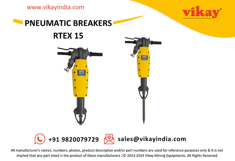 RTEX 15 Atlas Copco Pneumatic Breaker - Master