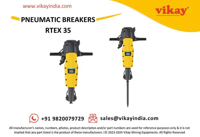 RTEX 35 Atlas Copco Pneumatic Breaker - Master