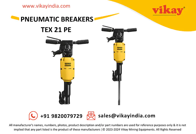 TEX 21 PE Atlas Copco Pneumatic Breaker - Master