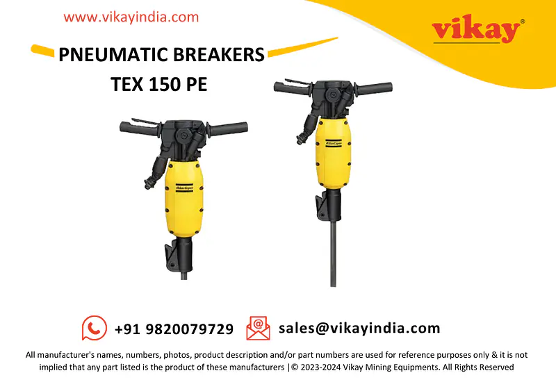TEX 150 PE Atlas Copco Pneumatic Breaker - Master