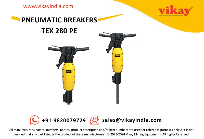 TEX 280 PE Atlas Copco Pneumatic Breaker - Master