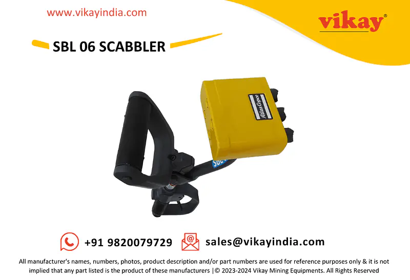 SBL 06 Atlas Copco Concrete Scabbler - Master