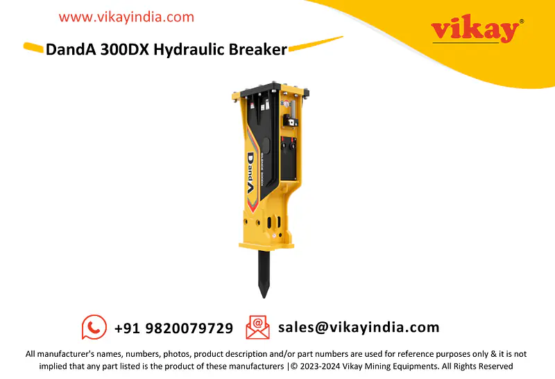 DandA 300DX Hydraulic Breaker - Master