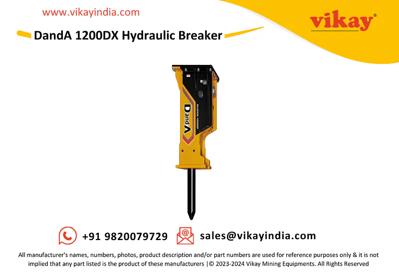 DandA 1200DX Hydraulic Breaker - Master