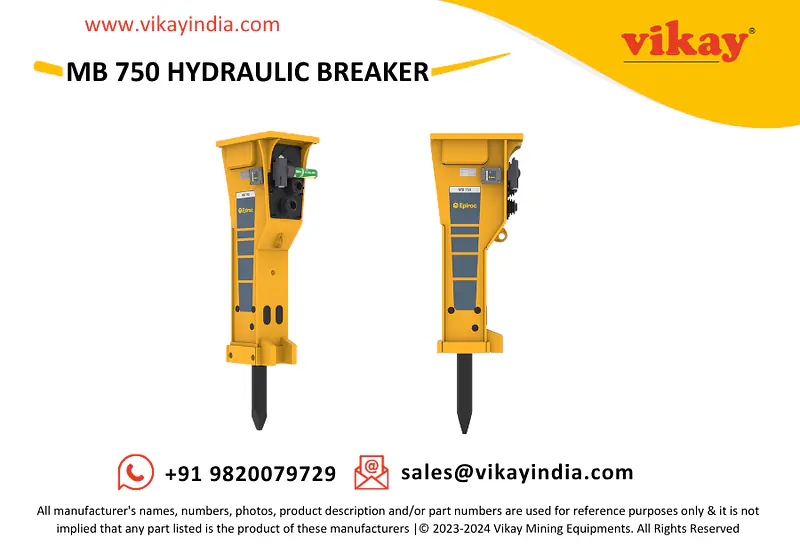 Epiroc MB 750 Hydraulic Breaker - Master