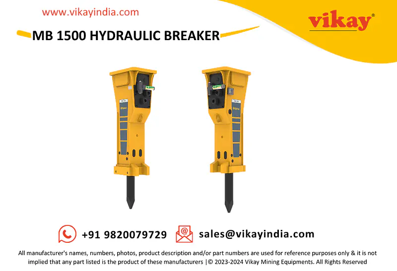 Epiroc MB 1500 Hydraulic Breaker - Master