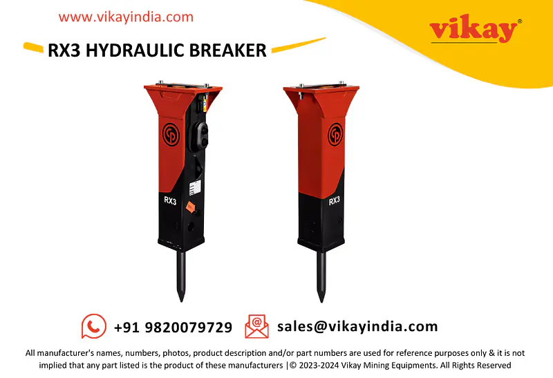 Chicago Pneumatic RX3 Hydraulic Breaker - Master